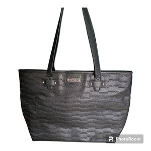 Black Nautica Large Tote Bag